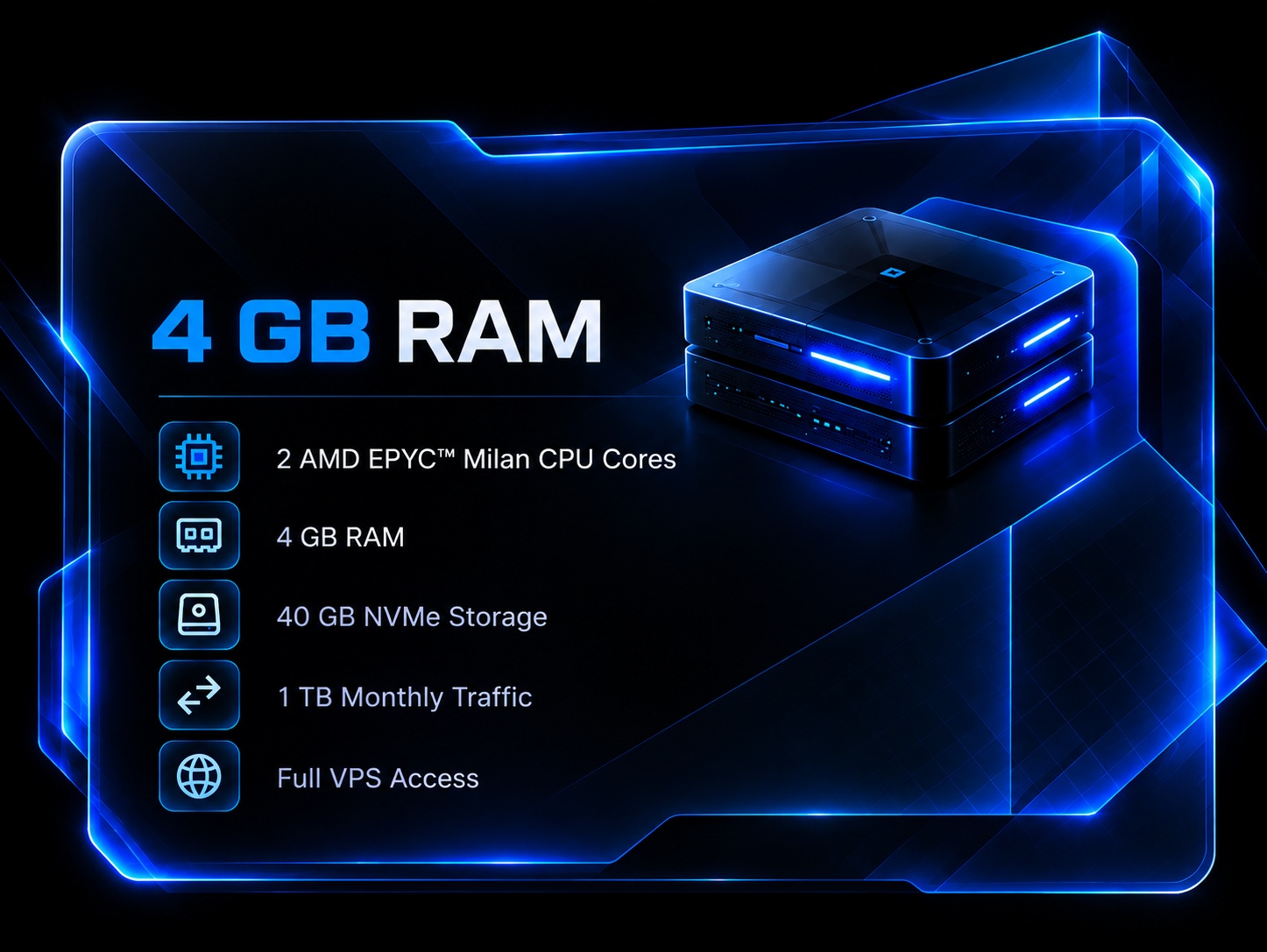 AMD KVM MILAN 4GB
